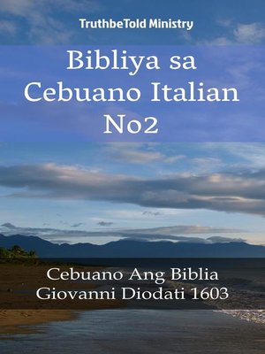 cover image of Bibliya sa Cebuano Italian No2